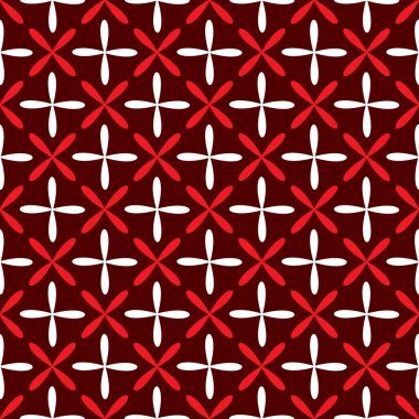 Sorunsuz soyut kılavuz sanat koyu beyaz kırmızı örnek