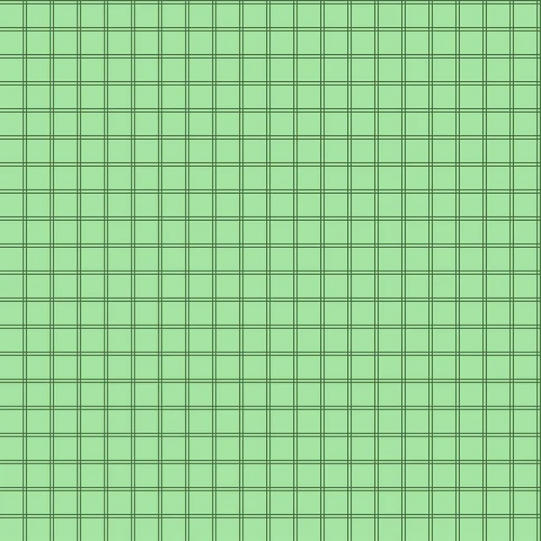 Seamless background of colored grid green mosaic — Stock Vector