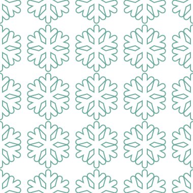 Beyaz kar taneleri ile sorunsuz kış yeni yıl kalıbı