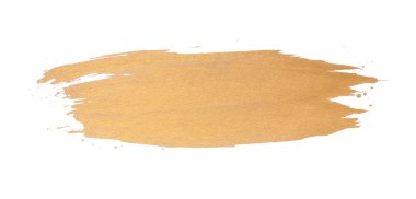 Altın doku fırça kontur tasarım öğesi