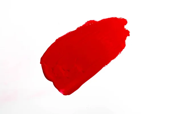 Rood Geel Aquarelverf Textuur — Stockfoto