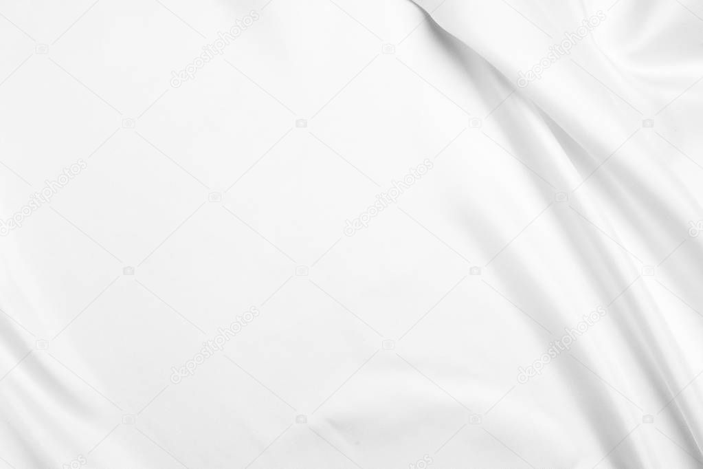 beautiful white fabric texture background