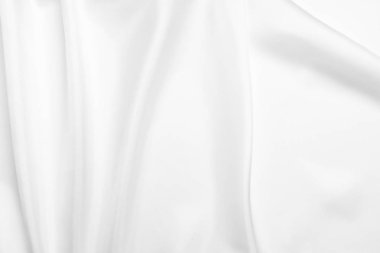 Güzel beyaz kumaş dokusu arkaplanı
