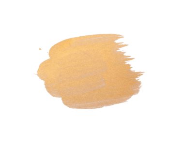 Altın doku fırça kontur tasarım öğesi