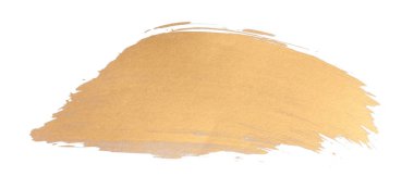 Altın doku fırça kontur tasarım öğesi