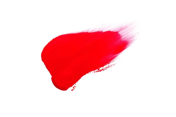 Rood Geel Aquarelverf Textuur — Stockfoto