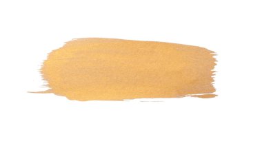 Altın doku fırça kontur tasarım öğesi