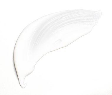 kozmetik krem beyaz izole