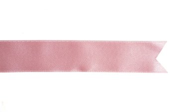 pembe kurdele beyaz arka plan üzerinde rulo