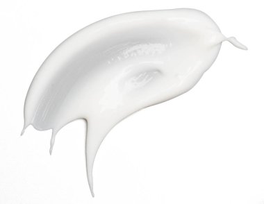 kozmetik krem beyaz izole