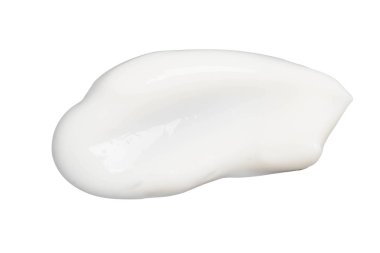 kozmetik krem beyaz izole