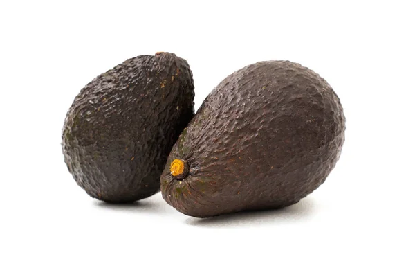 Avocado geïsoleerd op wit — Stockfoto