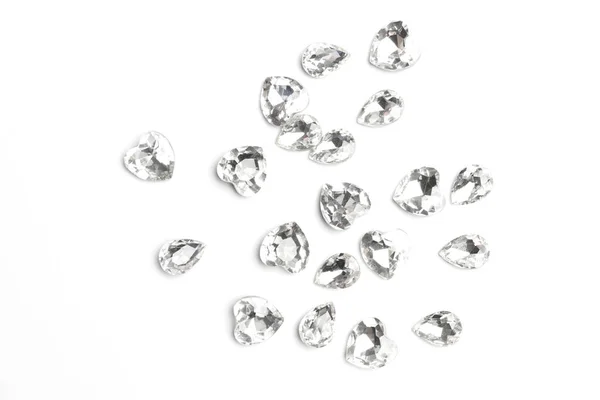 Diamante sobre fondo blanco —  Fotos de Stock
