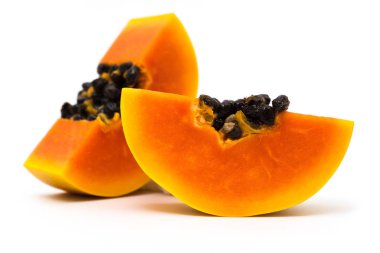 beyaz tatlı papaya dilimleri