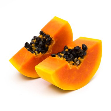 beyaz tatlı papaya dilimleri