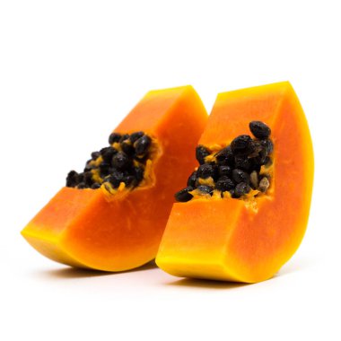 beyaz tatlı papaya dilimleri