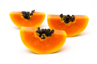 beyaz tatlı papaya dilimleri