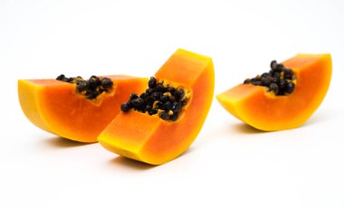 beyaz tatlı papaya dilimleri