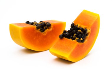 beyaz tatlı papaya dilimleri