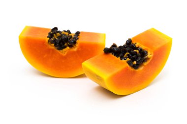 beyaz tatlı papaya dilimleri