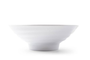 beyaz boş japon kase