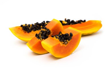 beyaz tatlı papaya dilimleri