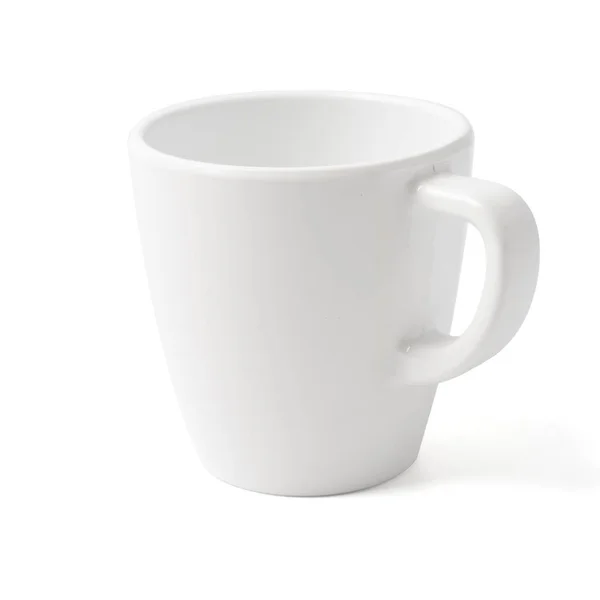 Taza blanca aislada — Foto de Stock