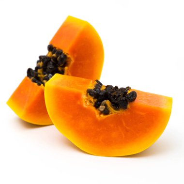 beyaz tatlı papaya dilimleri