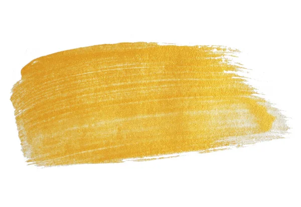 Beyaz arkaplanda altın desenli boya lekesi