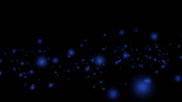 Черный фон, цифровая подпись с волновыми частицами, блеск — стоковое фото
