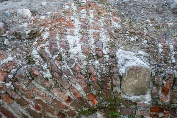 Ruinen Aus Alten Ziegelsteinen — Stockfoto