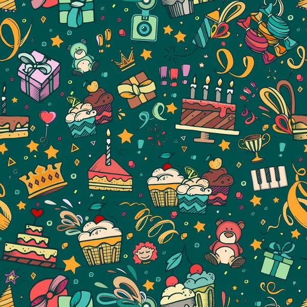 Birthaday seamless modeli.