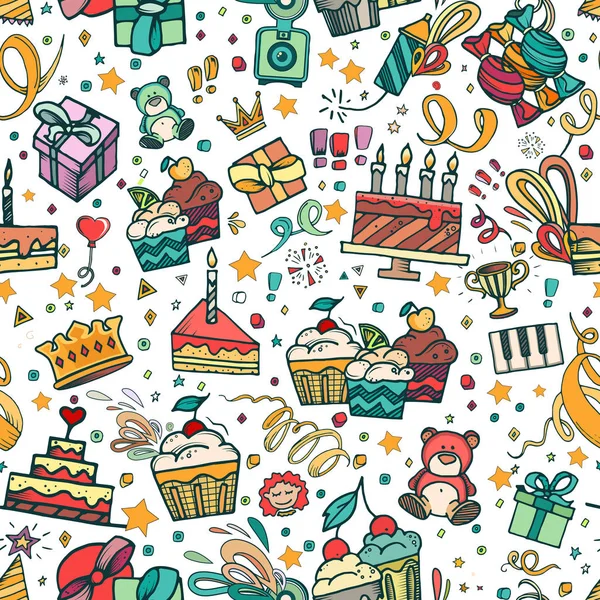 Birthaday seamless modeli.