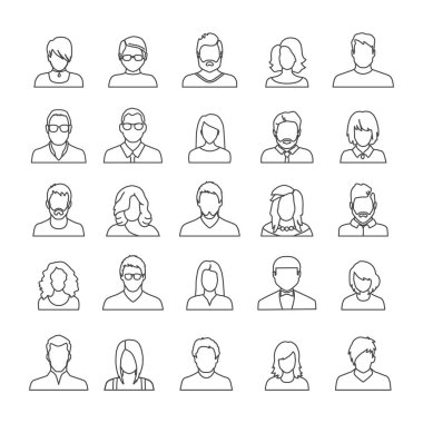 Basit avatar simgeleri