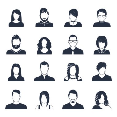 Basit avatar simgeleri