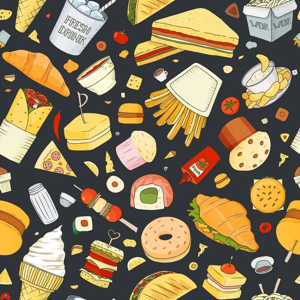 Fast food elements.