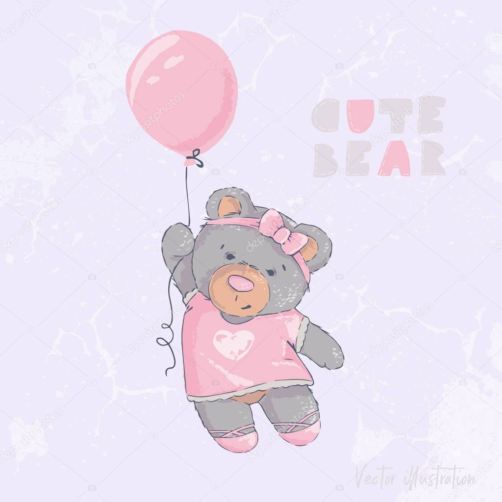 Cute and sweet bear