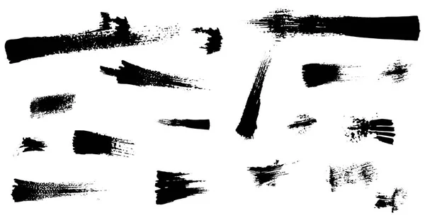 Peinture noire d'encre — Image vectorielle