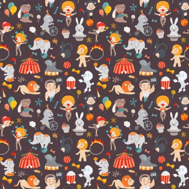 Vektör illüstrasyon sirk.