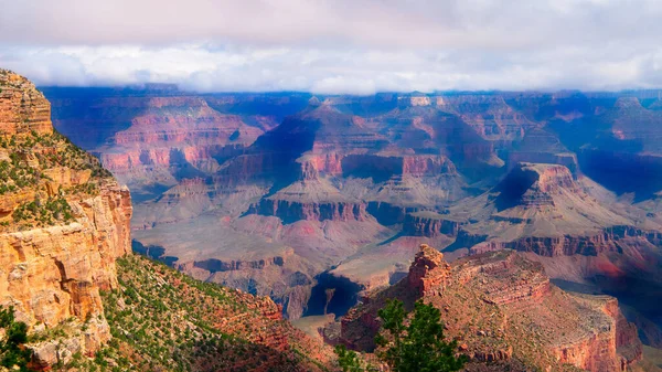 Grand Canyon Vista Panorâmica Estados Unidos Destino Turístico — Fotografia de Stock