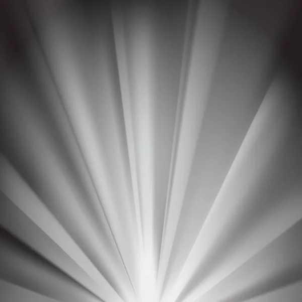 Wit gekleurde stralen met kleurenspectrum flare — Stockvector