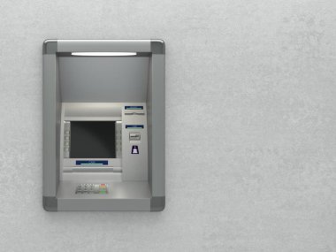 ATM makine duvar