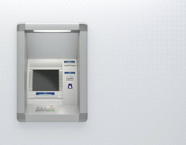 ATM makine duvar