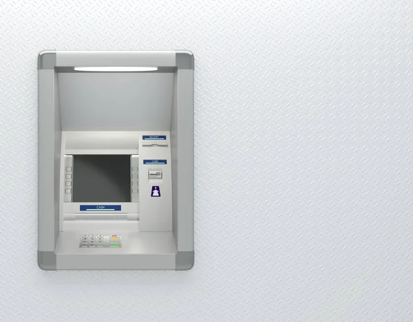 Atm machine on wall — Stock Photo, Image