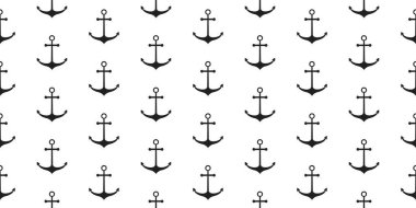Çapalı denizcilik minimalistik kusursuz desen