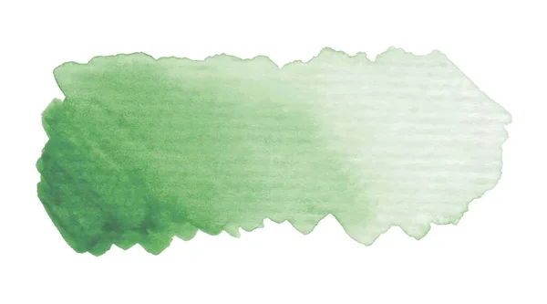 Ręcznie malowany baner akwarelowy izolowany na białym tle — Wektor stockowy