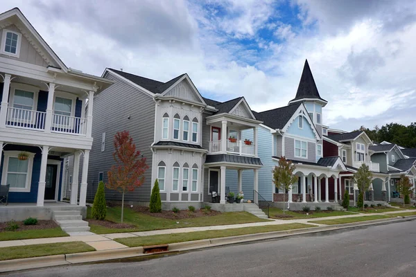 캐롤라이나 이웃에 주택들 — 스톡 사진