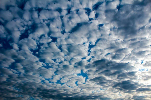 Cloudy Sky Dark Clouds Dark Light Clouds — Stock Photo, Image