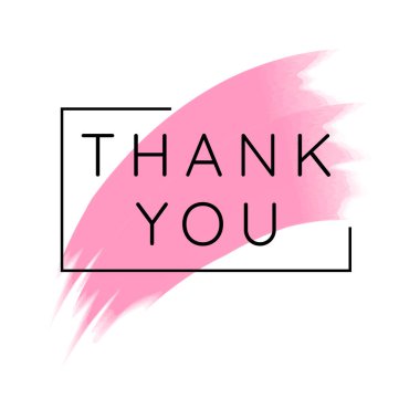 Teşekkürler, vektör harfleri.