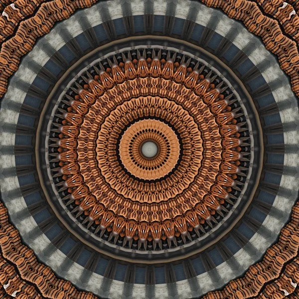 Abstract Kaleidoscope Pattern Multicolored Texture Illustration Design — Stock Photo, Image